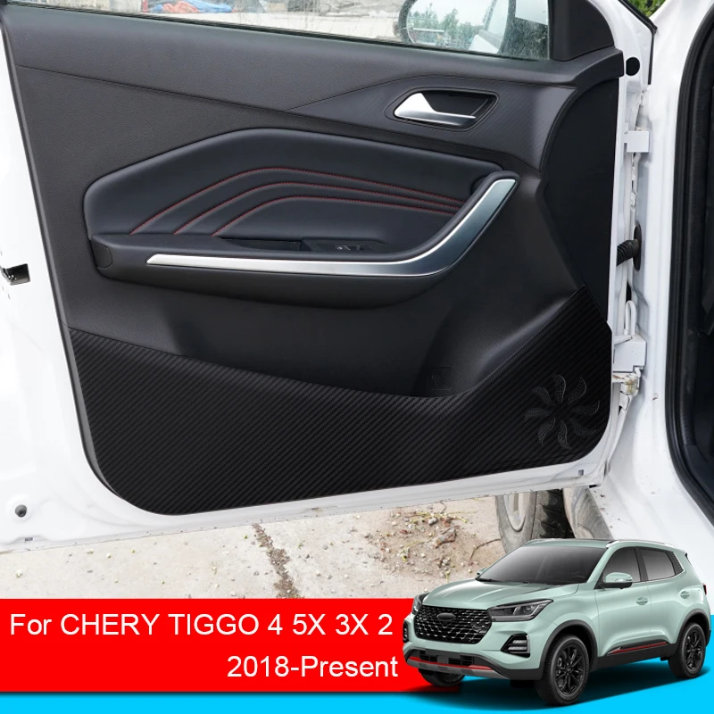 4PCS Car Door Anti Kick Pad For Chery Tiggo 4 5X 3X 2 2018-2025 Leather Protection Film Protector Stickers Auto Accessories
4PCS Car Door Anti Kick Pad For Chery Tiggo 4 5X 3X 2 2018-2025 Leather Protection Film Protector Stickers Auto Accessories