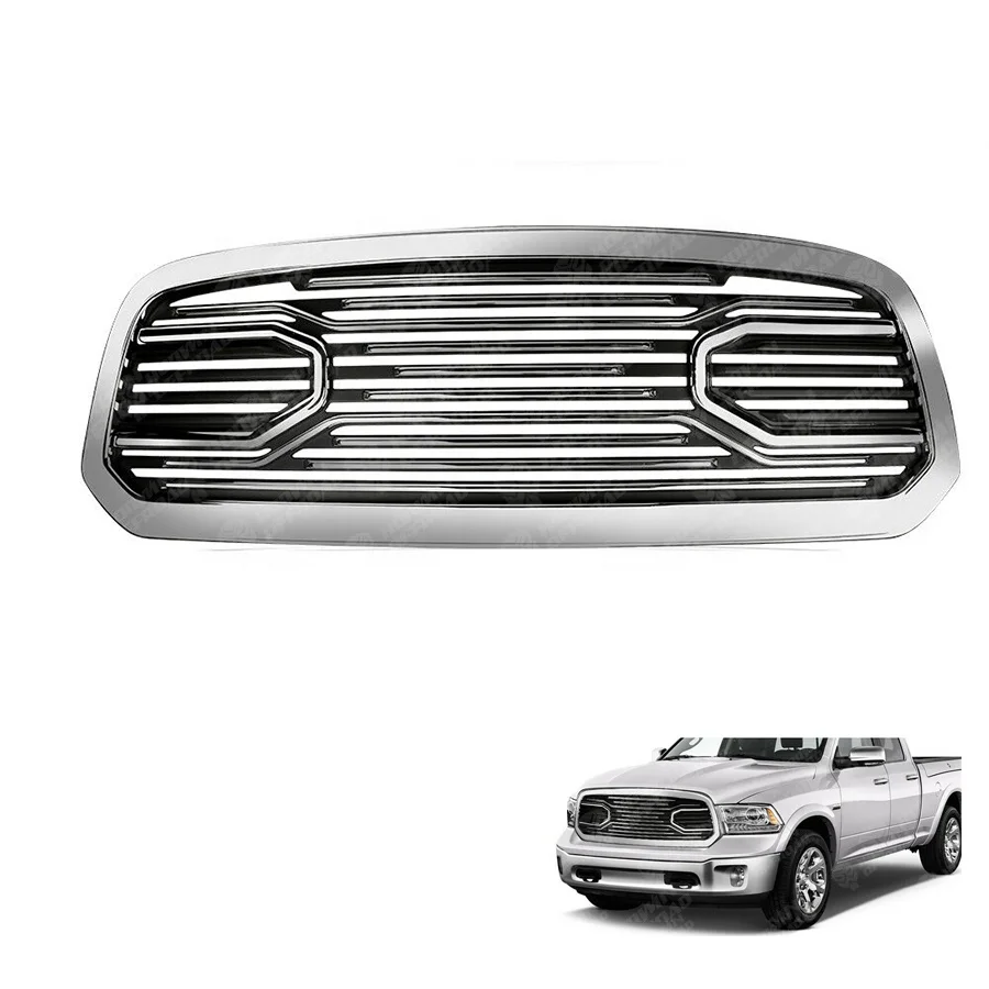 Car Exterior Accessories Black or Chromed Front Racing Grille Upper Grill Bumper Grill For Ram1500 2013-2018
Car Exterior Accessories Black or Chromed Front Racing Grille Upper Grill Bumper Grill For Ram1500 2013-2018