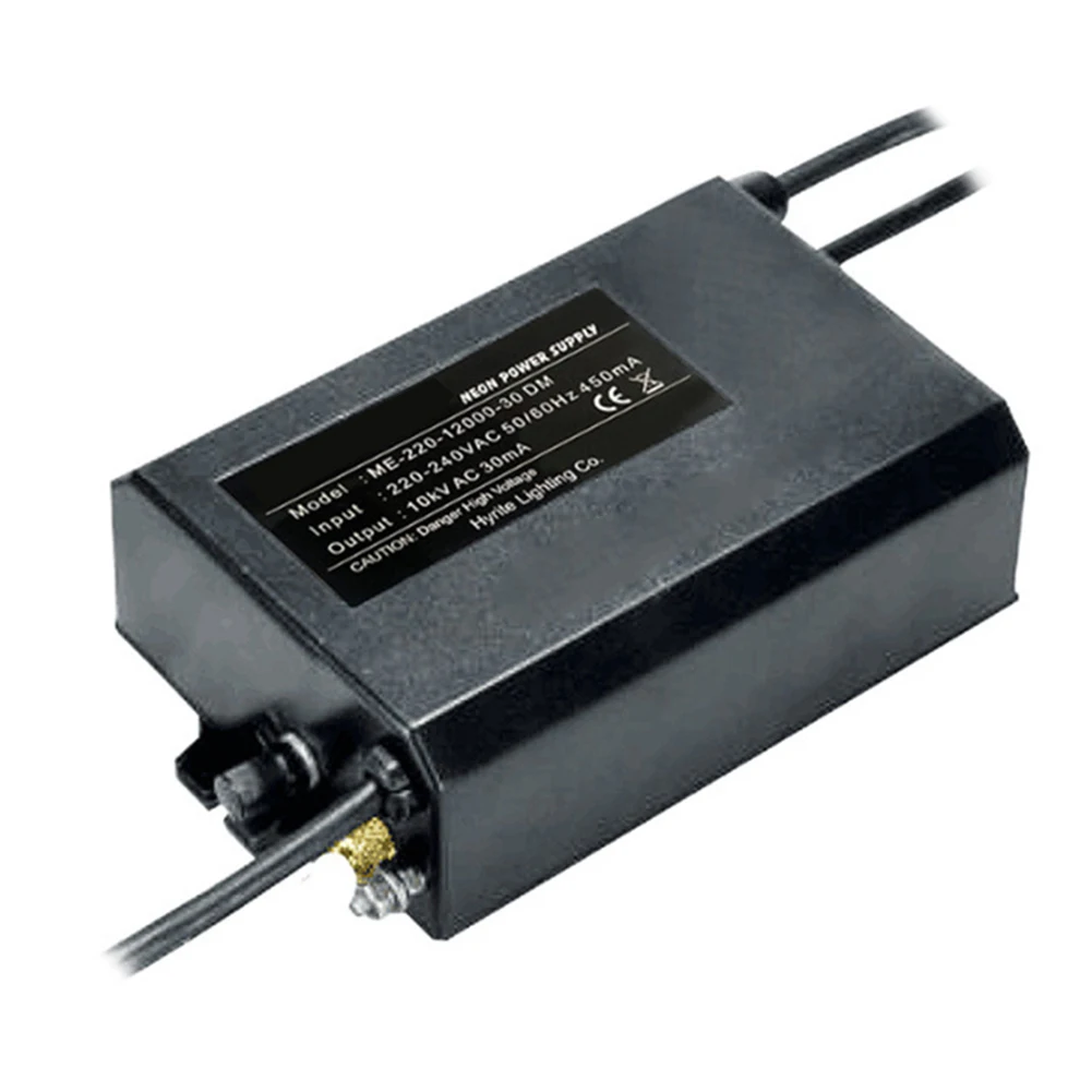 1Pc Electronic Neon Light Transformer 10KV 30ma Waterproof High Voltage Ballast For Dimming Electronic Accessories
1Pc Electronic Neon Light Transformer 10KV 30ma Waterproof High Voltage Ballast For Dimming Electronic Accessories