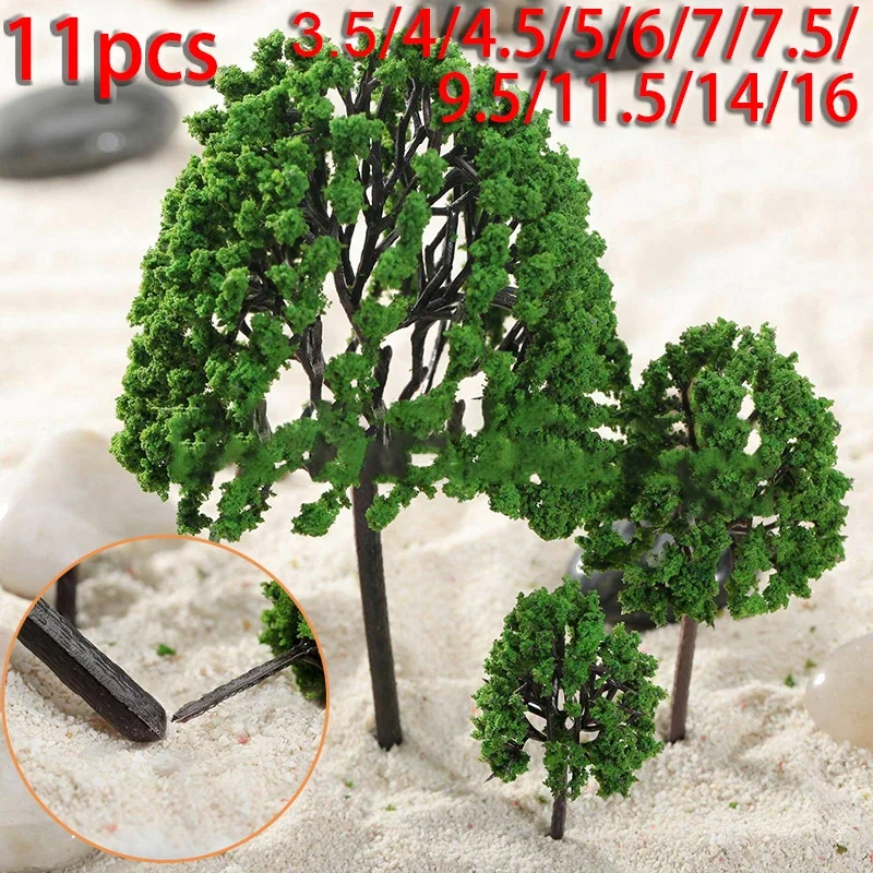 11 X Artificial Model Tree Scenery Spare Part/ Street Accessories Decoration Garden Landscape Layout Scale Mini Railroad/
11 X Artificial Model Tree Scenery Spare Part/ Street Accessories Decoration Garden Landscape Layout Scale Mini Railroad/