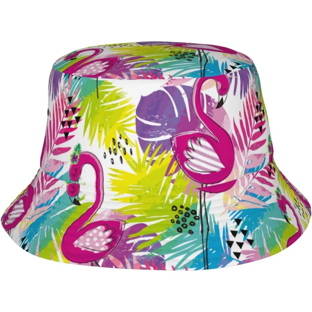 

Кепка рыбака с розовым фламинго, Панама в стиле хип-хоп, с принтом унисекс, летняя шапка для улицы, садоводства, пляжа, кемпинга, пешего туризма, рыбалки