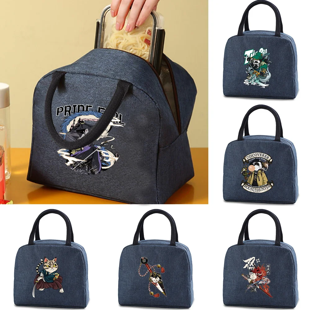 Samurai Cartoon Printed Lunch Bag Tote Thermal Food Bag Women Kids Lunchbox Picnic Supplies Insulated Cooler Bags Picnic Handbag 
Samurai Cartoon Printed Lunch Bag Tote Thermal Food Bag Women Kids Lunchbox Picnic Supplies Insulated Cooler Bags Picnic Handbag