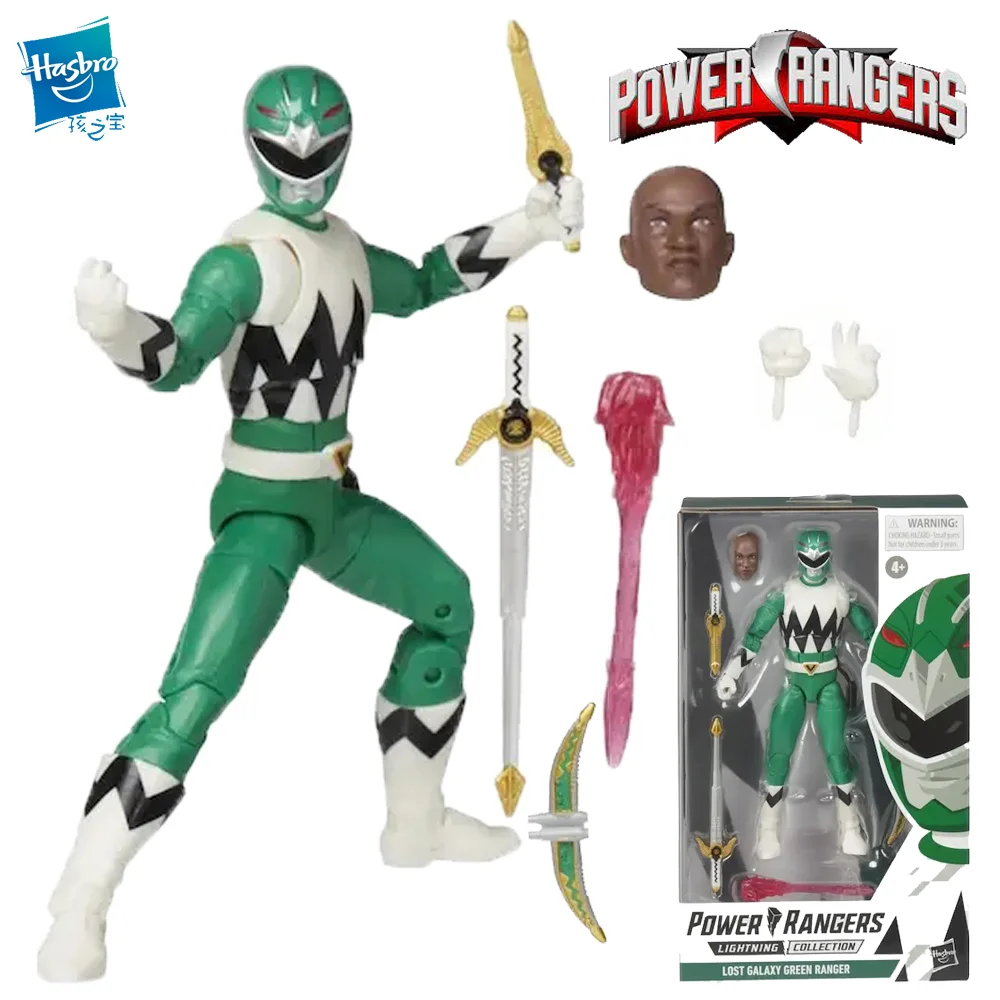 

Hasbro Power Rangers Lightning Collection Lost Galaxy Green Ranger Figure 6-Inch Premium Collectible Action Figure Toy