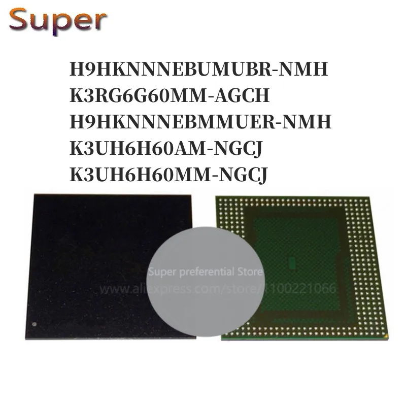 5PCS H9HKNNNEBUMUBR-NMH K3RG6G60MM-AGCH H9HKNNNEBMMUER-NMH K3UH6H60AM-NGCJ K3UH6H60MM-NGCJ 366FBGA LPDDR4 3733Mbps 6GB
5PCS H9HKNNNEBUMUBR-NMH K3RG6G60MM-AGCH H9HKNNNEBMMUER-NMH K3UH6H60AM-NGCJ K3UH6H60MM-NGCJ 366FBGA LPDDR4 3733Mbps 6GB