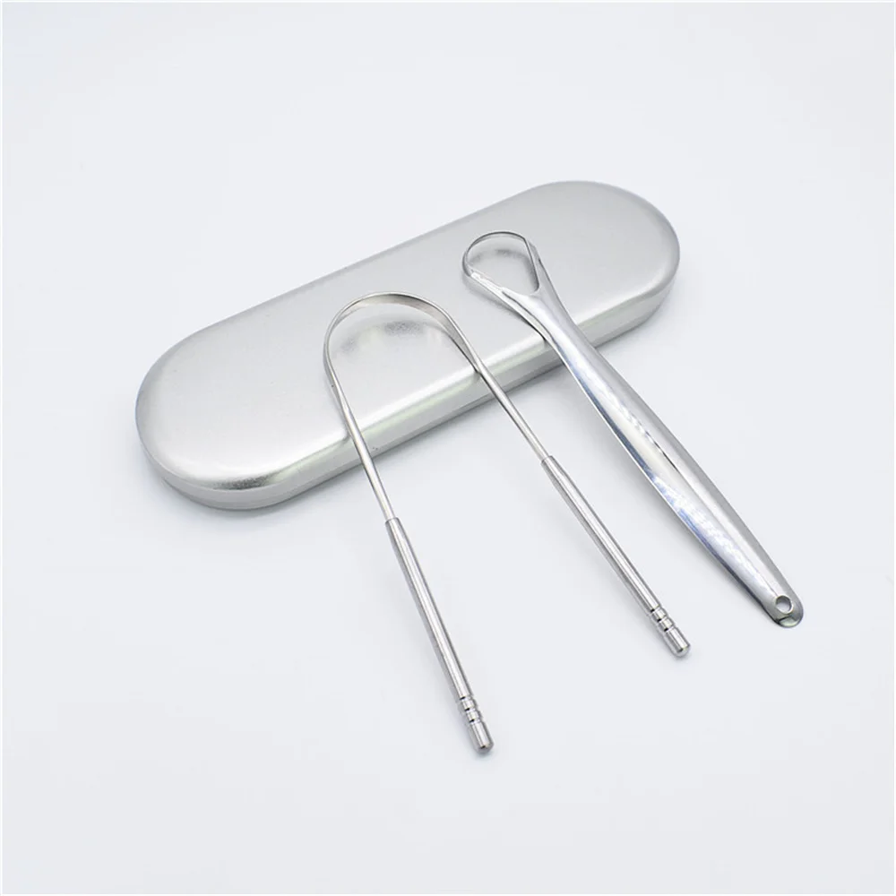 U Type Tongue Scraper Stainless Steel Oral Tongue Cleaner Brush Cleaning Coated Tongue Toothbrush Oral Hygiene Care Tools
U Type Tongue Scraper Stainless Steel Oral Tongue Cleaner Brush Cleaning Coated Tongue Toothbrush Oral Hygiene Care Tools