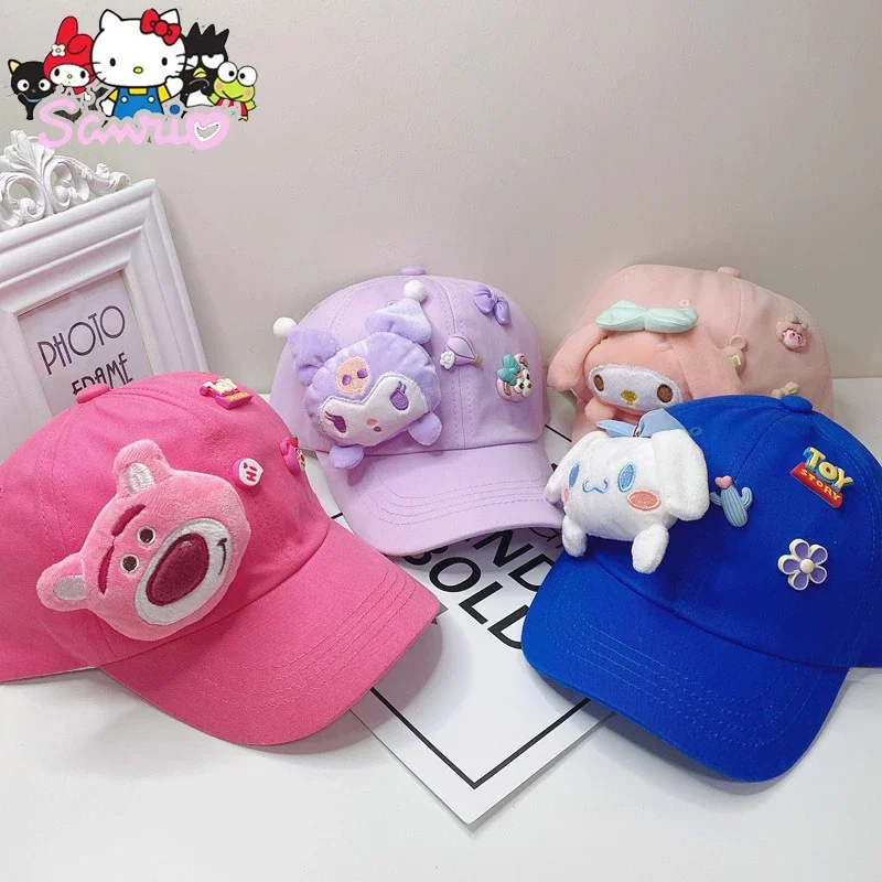 Sanrio Hello Kitty Kawaii Anime Melody Cinnamoroll Outdoor Fashion Baseball Caps Boy Girls Cap Snapback Hip Hop Hat Kids Sun Hat
Sanrio Hello Kitty Kawaii Anime Melody Cinnamoroll Outdoor Fashion Baseball Caps Boy Girls Cap Snapback Hip Hop Hat Kids Sun Hat