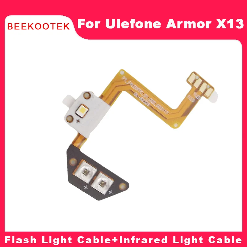 New Original Ulefone Armor X13 Flash Light Cable+Infrared Light Cable Flex FPC For Ulefone Armor X13 Smart Phone
New Original Ulefone Armor X13 Flash Light Cable+Infrared Light Cable Flex FPC For Ulefone Armor X13 Smart Phone
