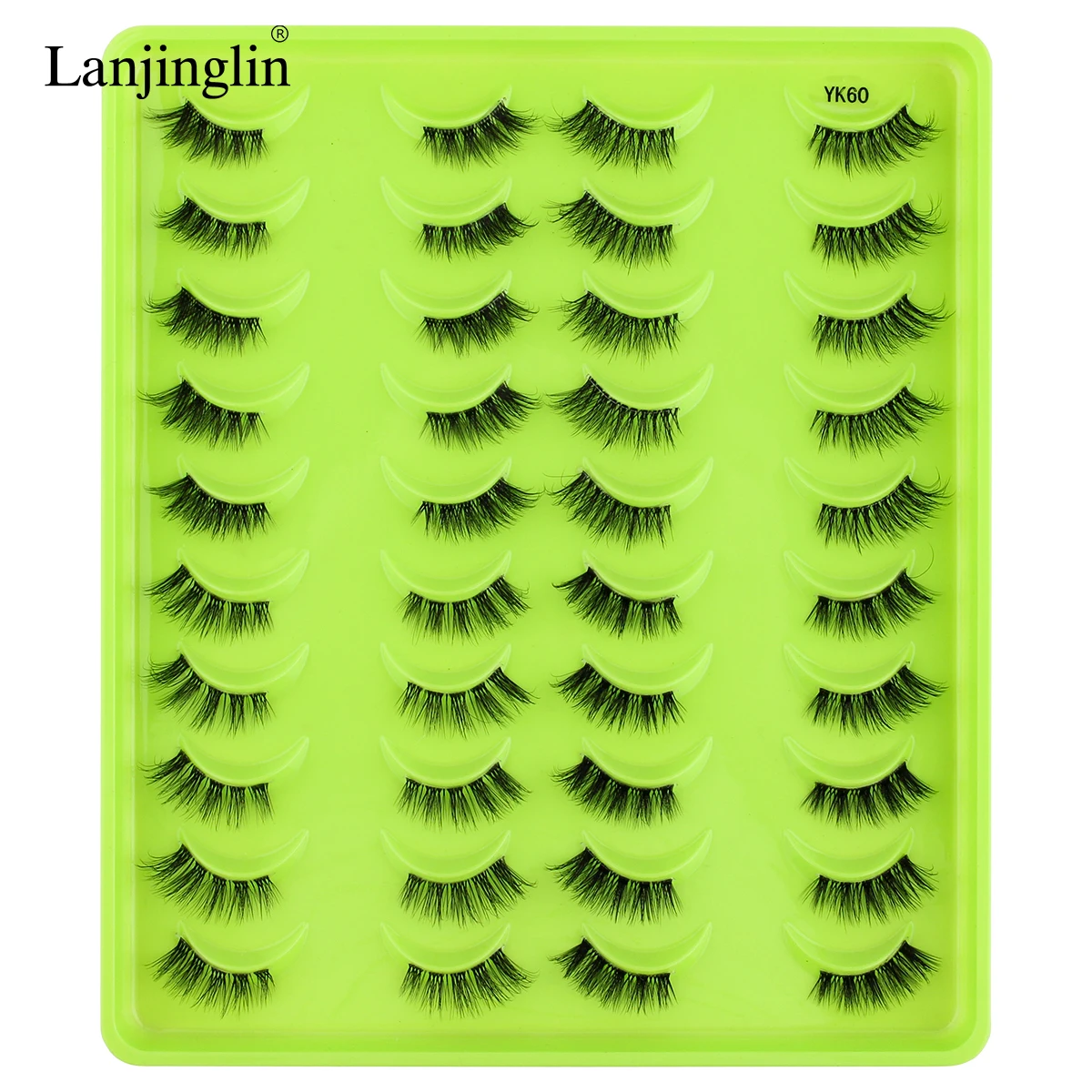 3/20/21Pairs False Eyelashes Wispy Lashes Dramatic Thick Fake Eyelashes Faux 3D Mink Fluffy Strip False Lashes Pack Makeup Tools 13 S776b8a68f8114d8aad9327b8a738a2bfp