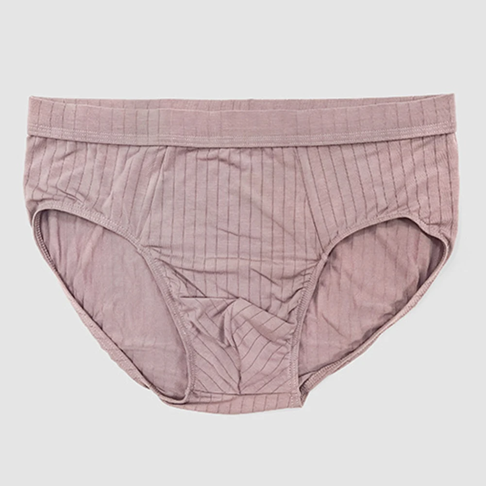 Men Modal Briefs Underwear Stripe High Elasticity Thong Middle Waist Short Panties Ultra-soft Skin Friendly Underpants New
Men Modal Briefs Underwear Stripe High Elasticity Thong Middle Waist Short Panties Ultra-soft Skin Friendly Underpants New