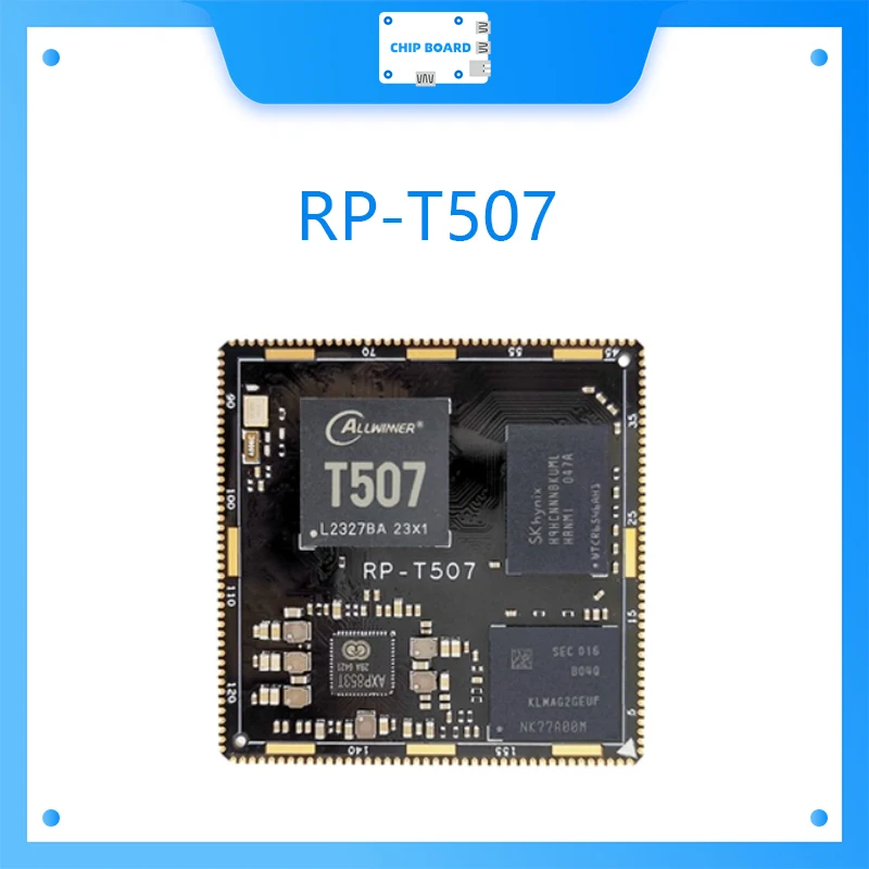 Allwinner T5 development board T5 core board T507 development board allwinnertech Rongpin RP-T507 industrial grade
Allwinner T5 development board T5 core board T507 development board allwinnertech Rongpin RP-T507 industrial grade