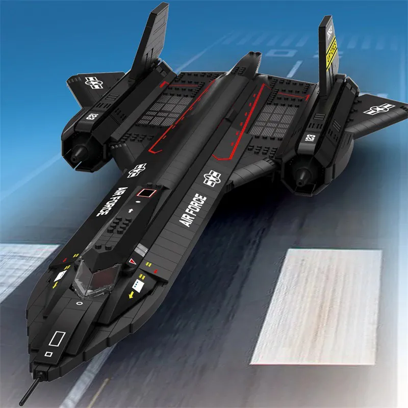 1775PCS SR-71 Blackbird Fighter Buildings Sets Aircraft Architecture Modular Building Block Assembly Model Kit,Adults Toys Gift 1775PCS SR-71 Blackbird Fighter Buildings Sets Aircraft Architecture Modular Building Block Assembly Model Kit,Adults Toys Gift