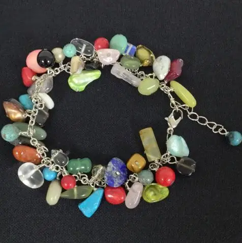 Natural Stone Bracelet Multi Stone Semi Precious Stone Gemstone Assorted Stone Fashion Jewelry Handmade Charming Women Gift
Natural Stone Bracelet Multi Stone Semi Precious Stone Gemstone Assorted Stone Fashion Jewelry Handmade Charming Women Gift