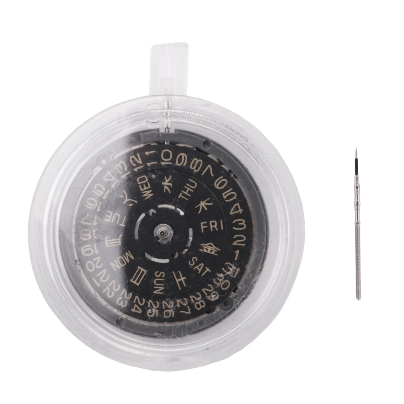 3.8 O 'Clock NH36/NH36A Automatic Watch Movement Self-Winding Mechanical Date/Day Setting 24 Jewels Watch Replacements
3.8 O 'Clock NH36/NH36A Automatic Watch Movement Self-Winding Mechanical Date/Day Setting 24 Jewels Watch Replacements