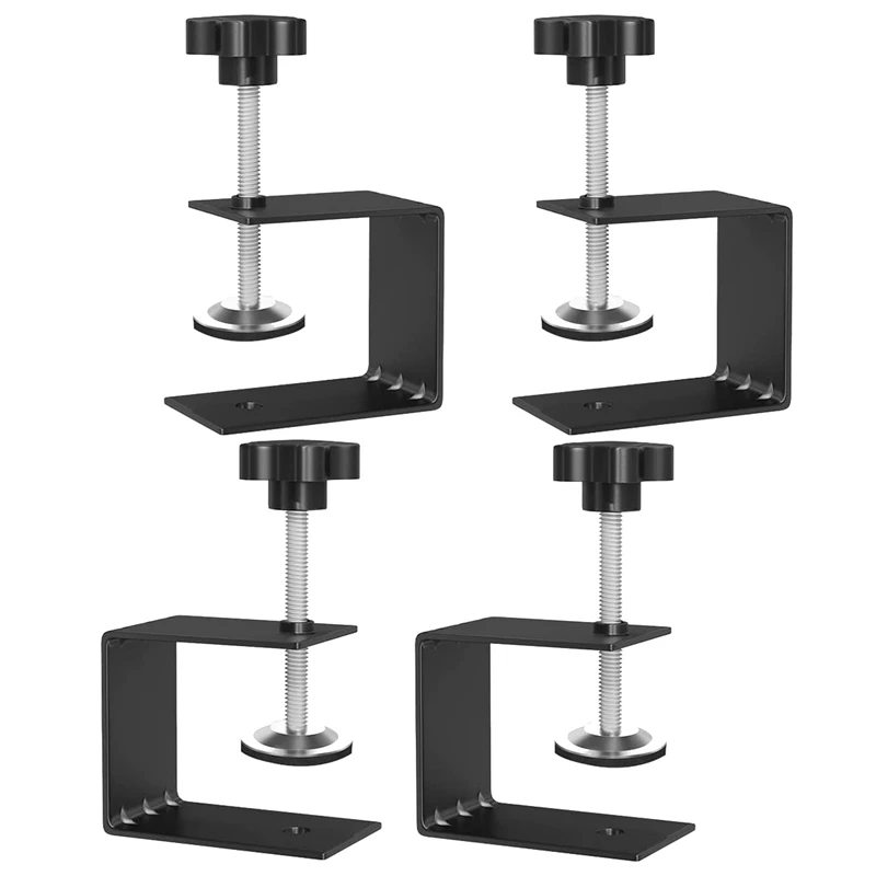 

4 PACK Metal C Clip Drawer Front Mounting Clamps, And Cold Rolled Steel Clamps For Woodworking