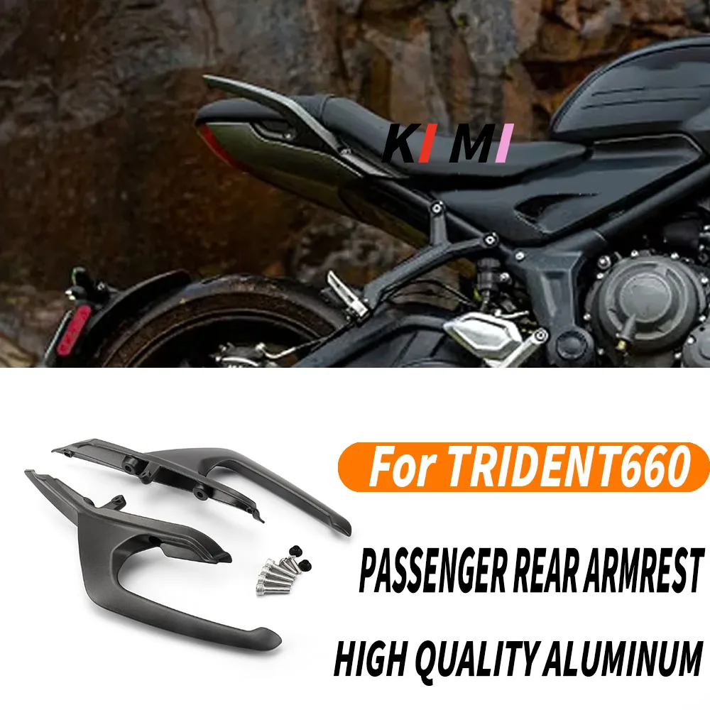 New 2021-2023 For Trident660 TRIDENT660 Trident TRIDENT 660 Rear Handrail Passenger Handgrips Hand Grip Grab Bar Handle Armrest
New 2021-2023 For Trident660 TRIDENT660 Trident TRIDENT 660 Rear Handrail Passenger Handgrips Hand Grip Grab Bar Handle Armrest