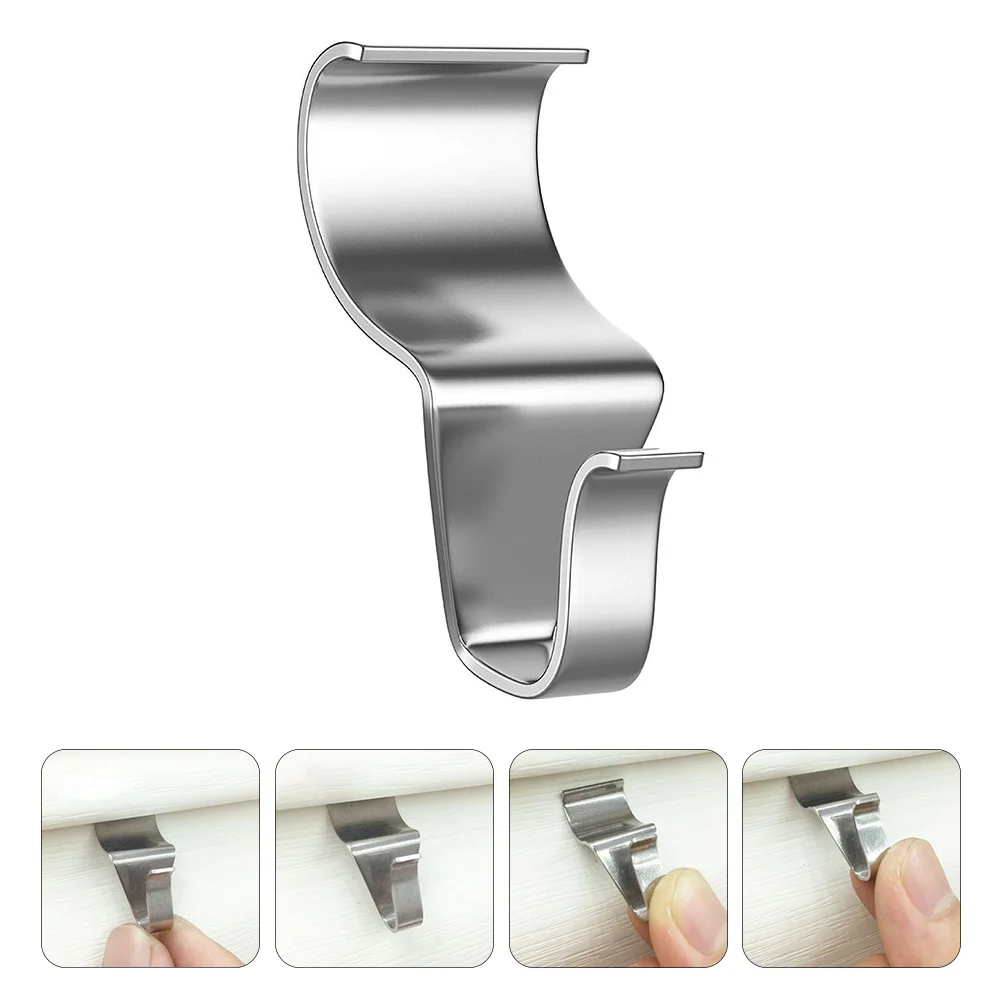 Punch Free Vinyl Siding Hook Stainless Steel Siding Clip Hook Security Camera Wreath Wall Hanging No Drilling Needed Hanger
Punch Free Vinyl Siding Hook Stainless Steel Siding Clip Hook Security Camera Wreath Wall Hanging No Drilling Needed Hanger