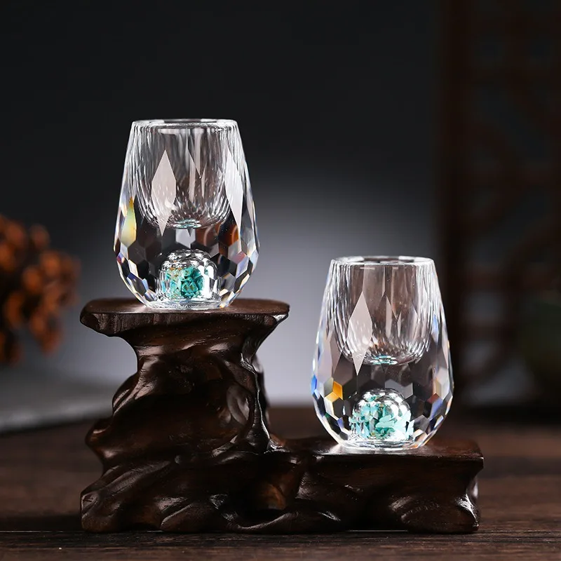 15ml Crystal Glass Cups Gold Foil Home Wine Cocktail Shot Whiskey Vodka Beer Glasses High-End Drinkware Bar Liquor Mugs
15ml Crystal Glass Cups Gold Foil Home Wine Cocktail Shot Whiskey Vodka Beer Glasses High-End Drinkware Bar Liquor Mugs