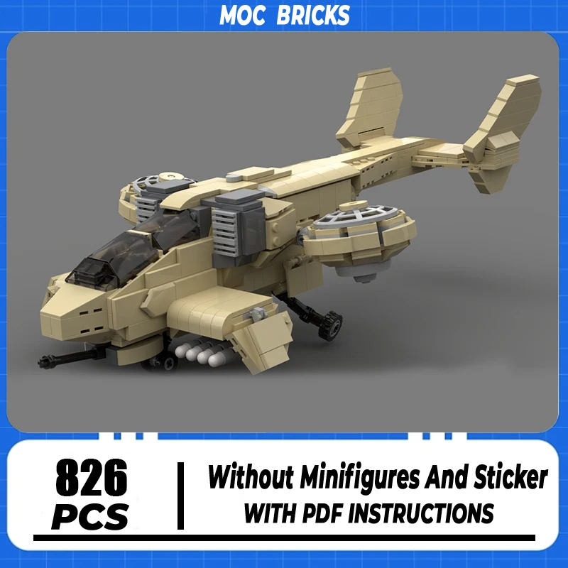 

Moc Building Blocks Military Series Orca Fighter Model Technology Modular Bricks DIY Assembly Famous Airplane Toys Holiday Gifts