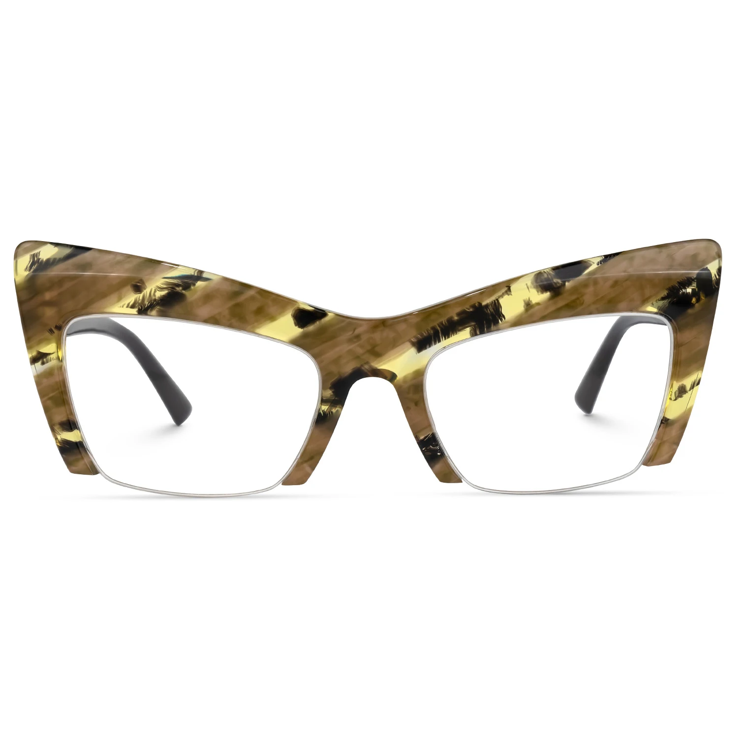 Zeelool Retro Acetate Oversized Cat Eye Glasses Frame with Clear Lens for Women Garza WA001155
Zeelool Retro Acetate Oversized Cat Eye Glasses Frame with Clear Lens for Women Garza WA001155