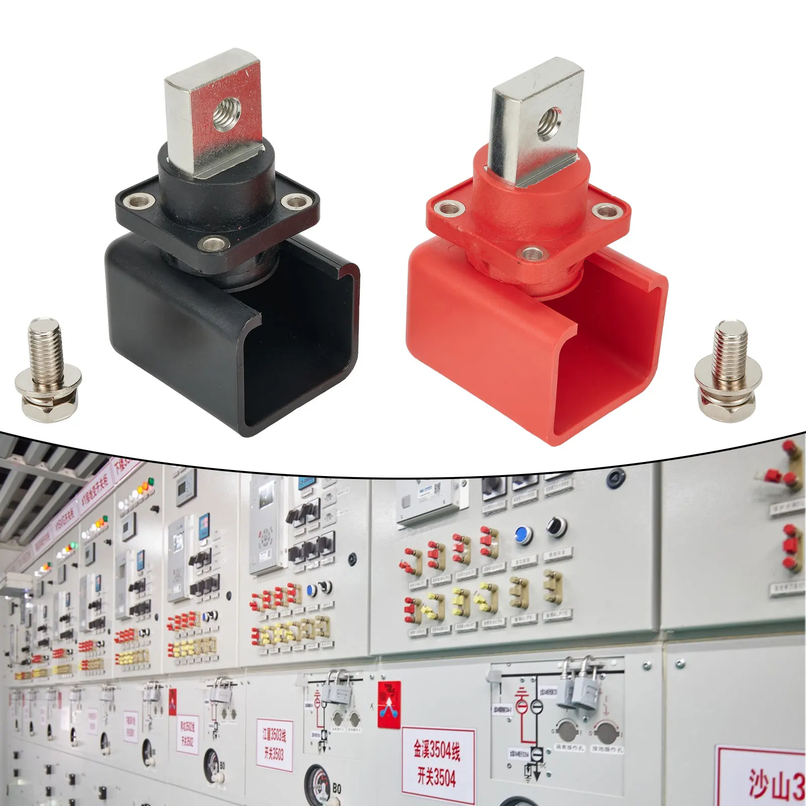 2Pcs 300A 400A All-Copper Lithium Battery Terminal Connector Energy Storage Terminal Battery Connector Adapter
2Pcs 300A 400A All-Copper Lithium Battery Terminal Connector Energy Storage Terminal Battery Connector Adapter