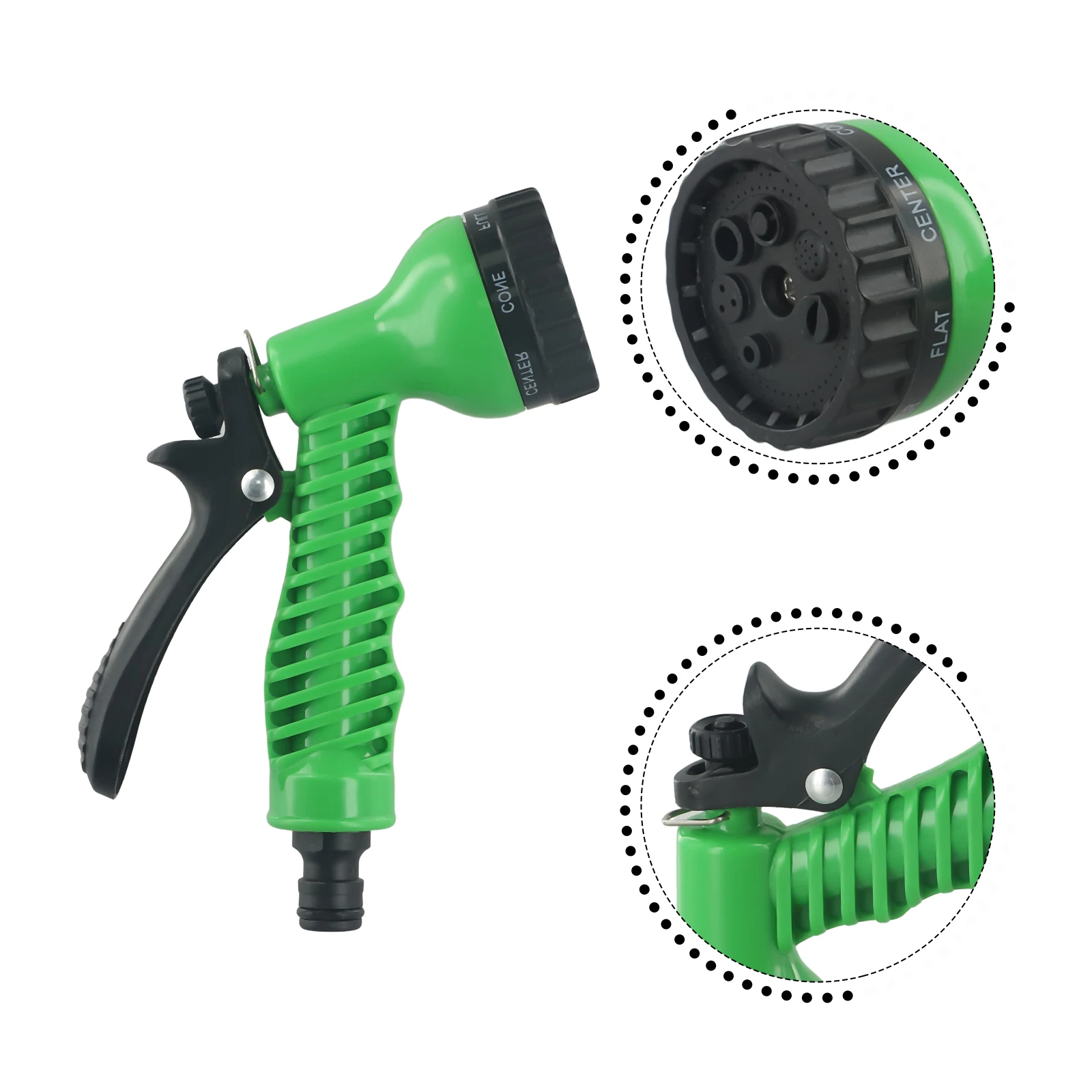 High Pressure Garden Hose Sprinkler Plastic Garden Water Sprayer Nozzle For All Garden Tasks Multiple Spray Patterns Clean Tool
High Pressure Garden Hose Sprinkler Plastic Garden Water Sprayer Nozzle For All Garden Tasks Multiple Spray Patterns Clean Tool