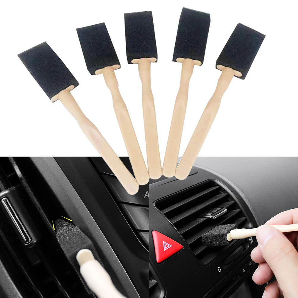 5X Car Air Conditioner Vent Sponge Brush Car Detailing Brush Grille Cleaner Harness Protection Tape Accessories
5X Car Air Conditioner Vent Sponge Brush Car Detailing Brush Grille Cleaner Harness Protection Tape Accessories