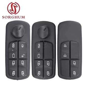 Conectores de Emenda COMPACT Led Originais de 5 Furos: Uma Solução de Conexão Confiável e Eficiente 6 SORGHUM A0025452013 A0025455113 A0045455913 Auto Power Window Switch Button For Mercedes Benz Truck Axor Schalter Fenster Heber