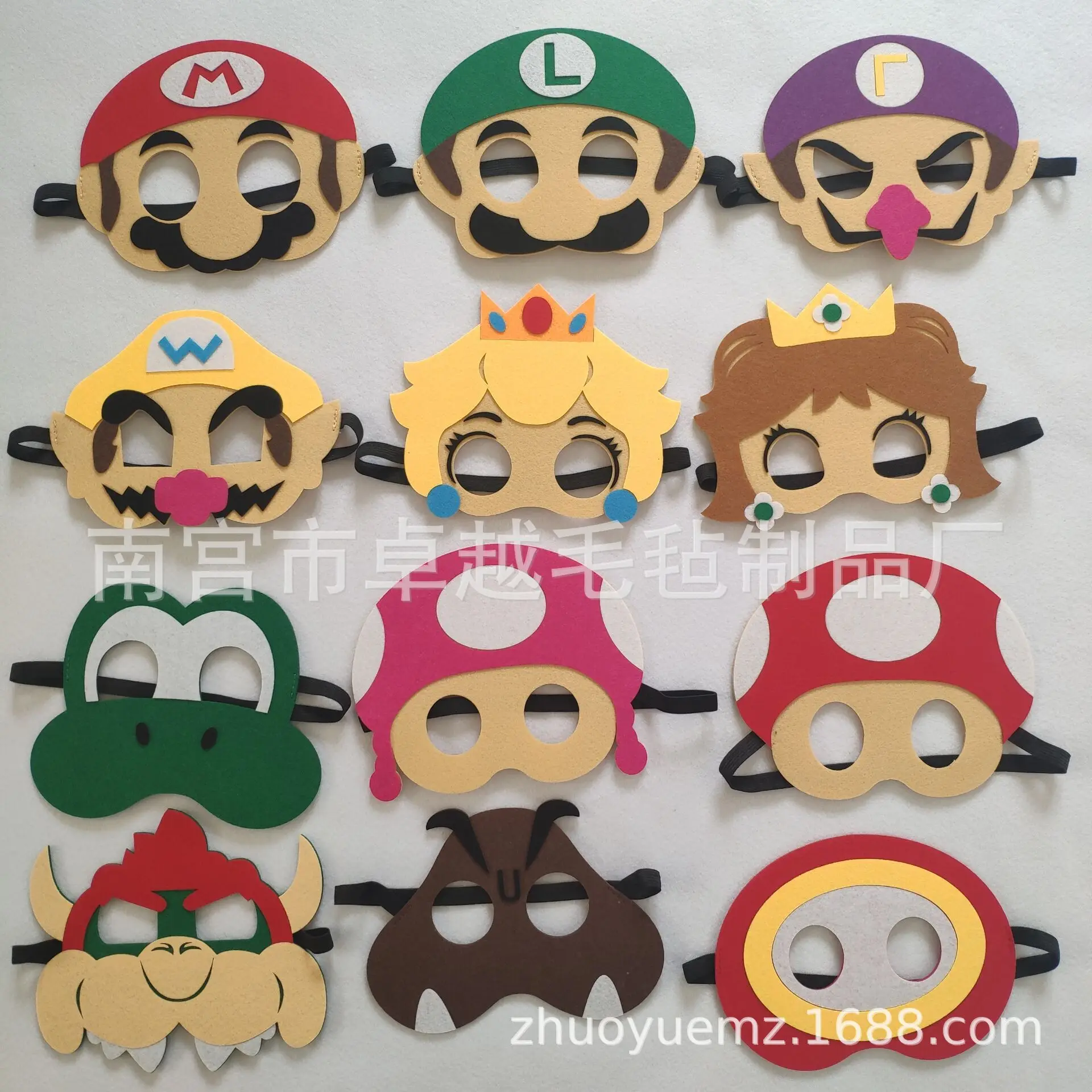 Super Mario Felt Masks Cartoon Game Anime Figure Luigi Yoshi Cosplay Themed Party Decor Birthday Supplies Halloween Accessories
Super Mario Felt Masks Cartoon Game Anime Figure Luigi Yoshi Cosplay Themed Party Decor Birthday Supplies Halloween Accessories