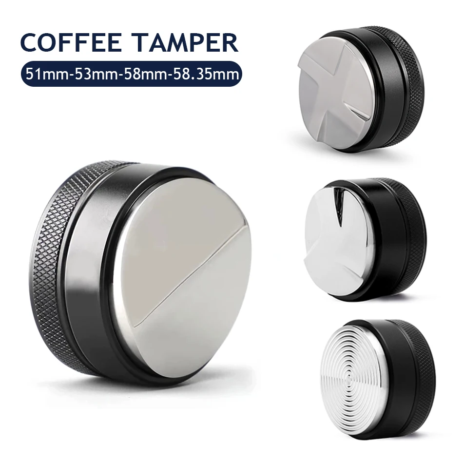 51/53/58/58.35mm Coffee Distributor Espresso Tamper Adjustable Espresso Distributor Leveler 304 Stainless Steel Convex Base
51/53/58/58.35mm Coffee Distributor Espresso Tamper Adjustable Espresso Distributor Leveler 304 Stainless Steel Convex Base