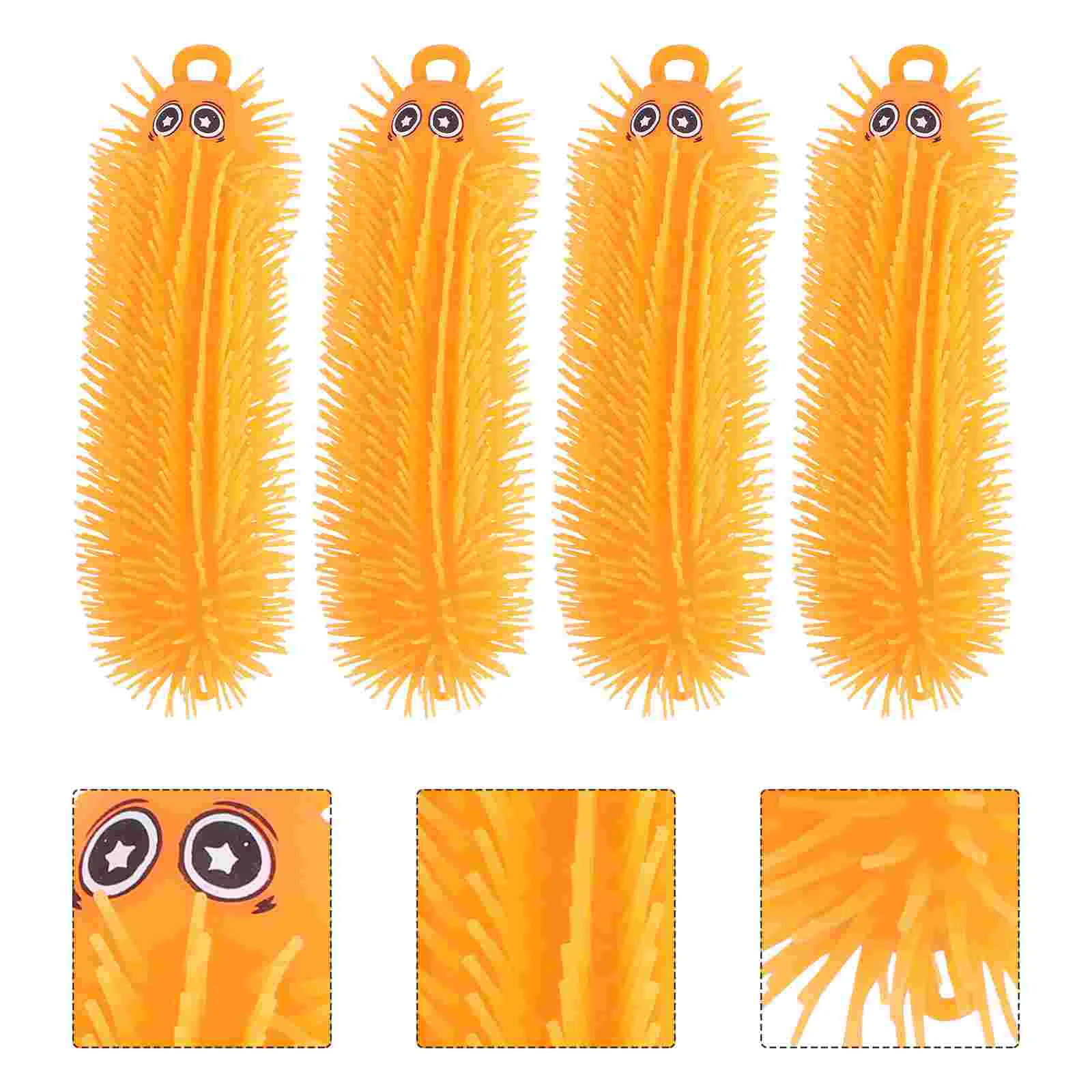 4 PCS Caterpillar Toy Stress Ball Puffer Toys Gift Hairy Worm Baby Rubber Flashing
4 PCS Caterpillar Toy Stress Ball Puffer Toys Gift Hairy Worm Baby Rubber Flashing