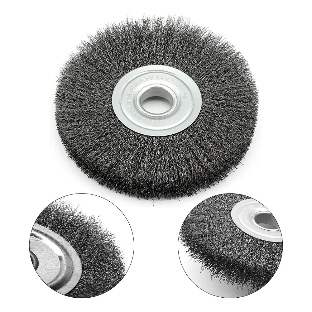 4inches Flat Crimped Stainless Steel Wire Wheel Brush For AngleGrinder 0.52in Bore Round For Bench Grinder Deburring Tool
4inches Flat Crimped Stainless Steel Wire Wheel Brush For AngleGrinder 0.52in Bore Round For Bench Grinder Deburring Tool