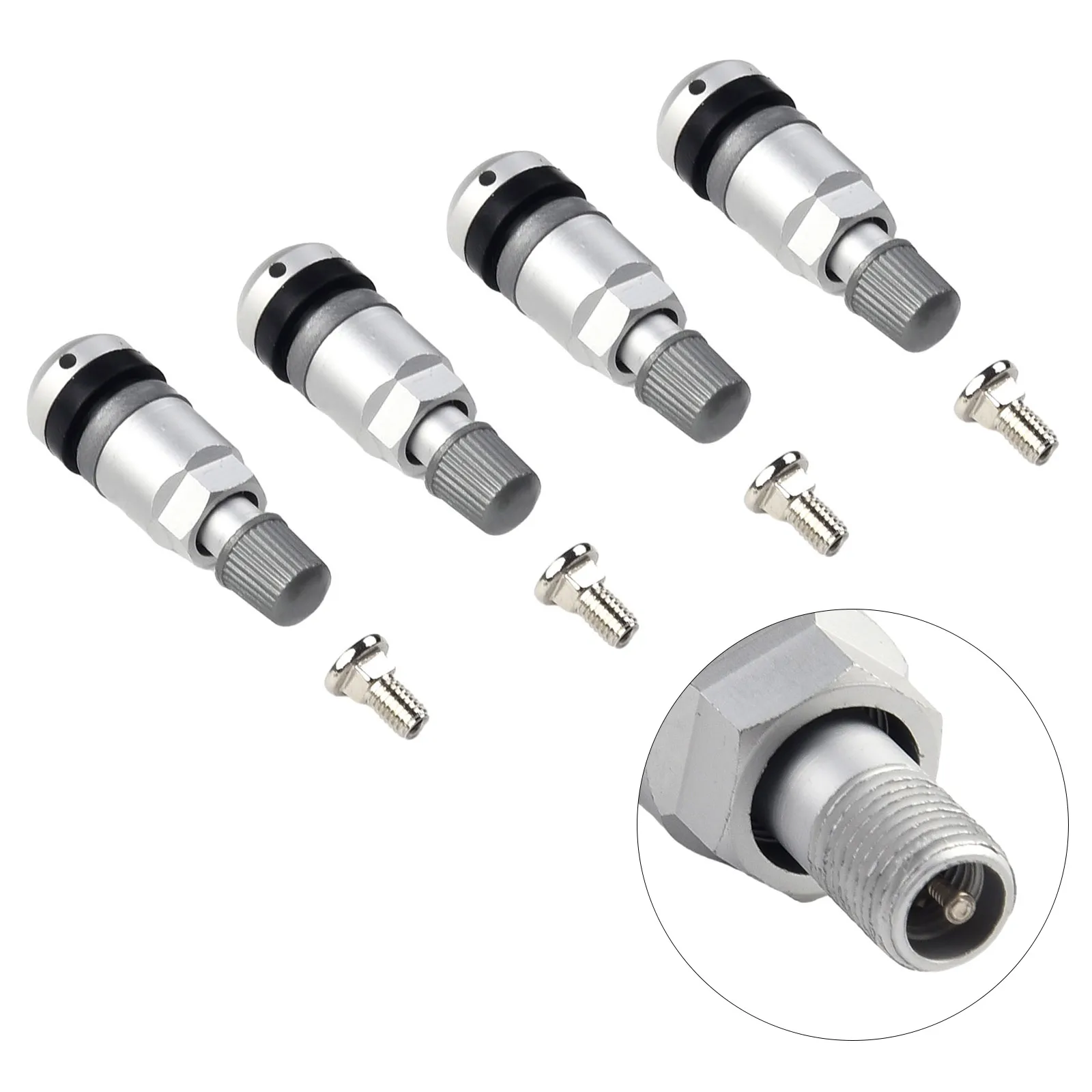 4pcs TPMS Tire Pressure Sensor Valve Stem Repair Kit Fit For BMW 5 Sensor Valve Stem Repair Kit
4pcs TPMS Tire Pressure Sensor Valve Stem Repair Kit Fit For BMW 5 Sensor Valve Stem Repair Kit