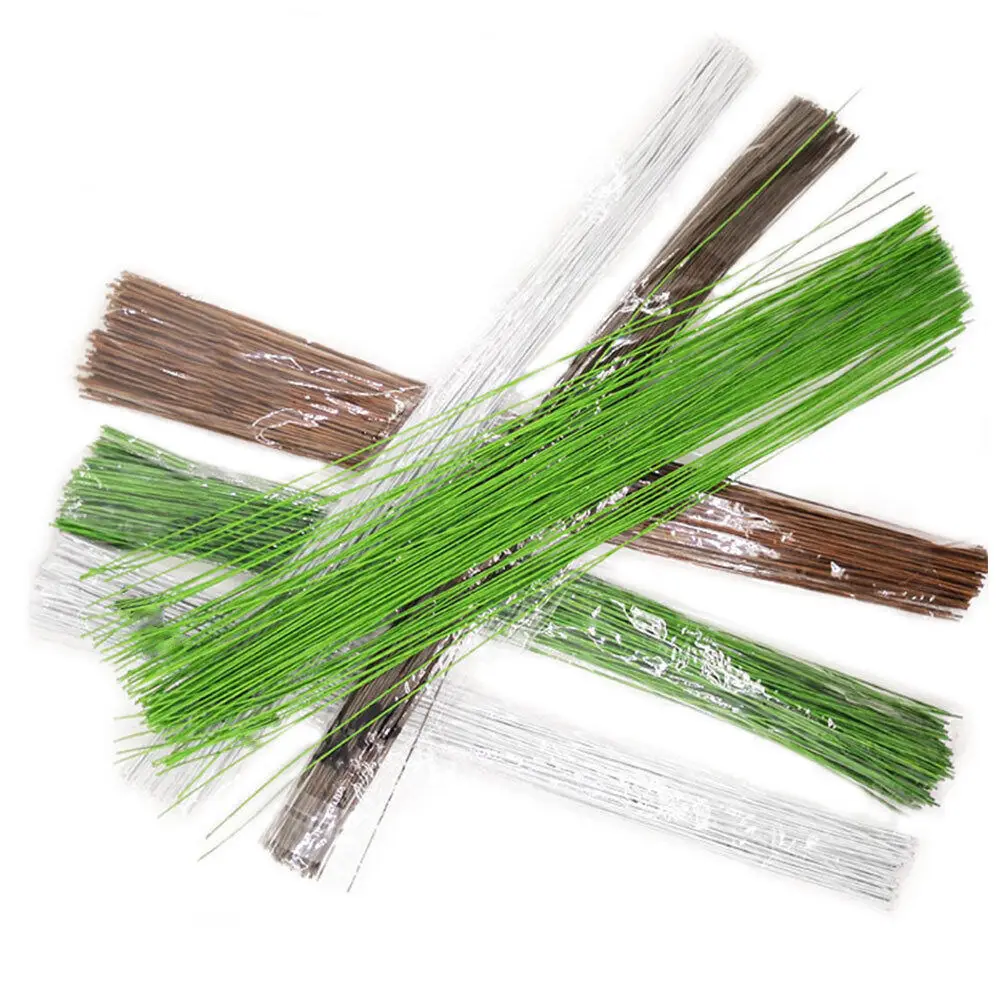 50PCS/Set #26 Paper Floral Wire 0.45mm/0.0177Inch Diameter 36cm Long Iron Wire Used For DIY Nylon Stocking Flower Branche Making
50PCS/Set #26 Paper Floral Wire 0.45mm/0.0177Inch Diameter 36cm Long Iron Wire Used For DIY Nylon Stocking Flower Branche Making