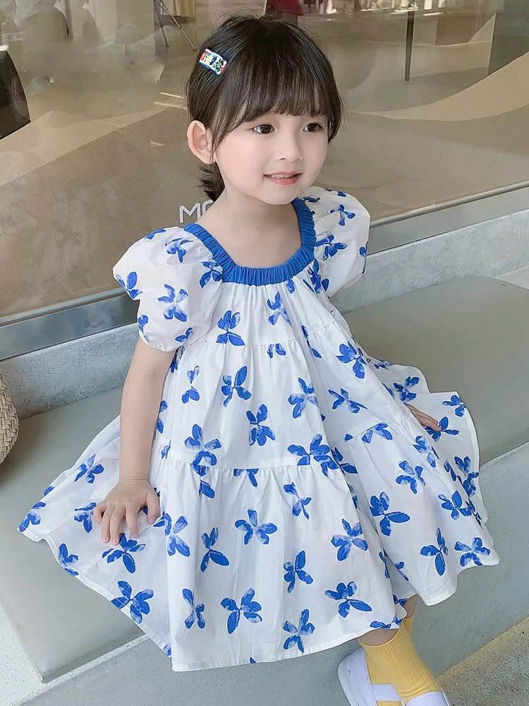 Girl Clothes Dress A Version Dress Summer Children's Flower Skirt Skirt Skirt 3-8 Years Old Children's Wear
Girl Clothes Dress A Version Dress Summer Children's Flower Skirt Skirt Skirt 3-8 Years Old Children's Wear