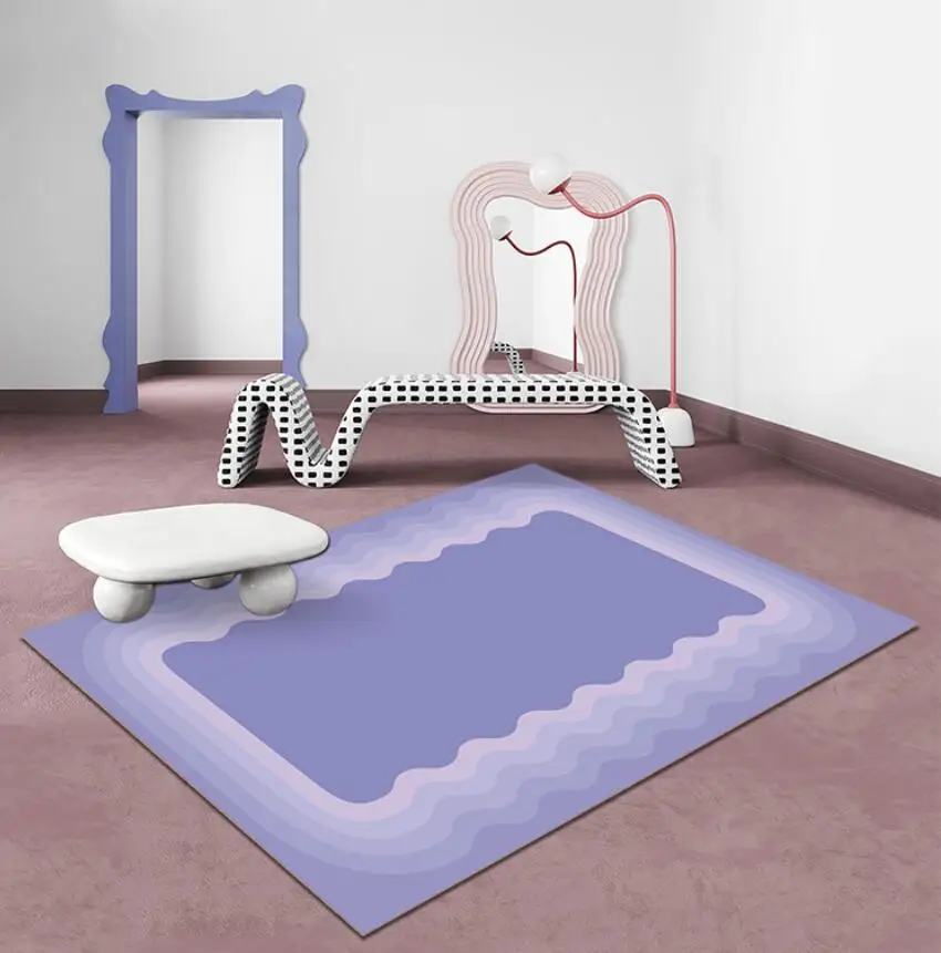 Gradient Pink Carpet For Girls Children's Floor Soft Mat Living Room Decoration Teen Doormat Nordic Geometric Large Size Rugs
Gradient Pink Carpet For Girls Children's Floor Soft Mat Living Room Decoration Teen Doormat Nordic Geometric Large Size Rugs