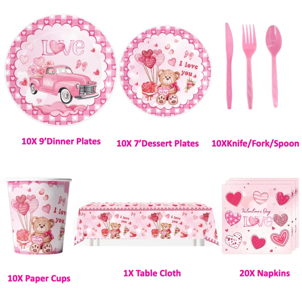 81PCS Valentine’s Day’s Decoration For Birthday School College Home Dinning Anniversary Baby Shower Home Birthday Party Supplies
81PCS Valentine’s Day’s Decoration For Birthday School College Home Dinning Anniversary Baby Shower Home Birthday Party Supplies