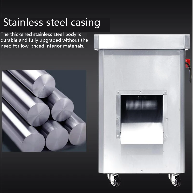 PBOBP Meat Slicer Manual Sliced Cutting Machine Automatic Delivery Frozen Beef Mutton Roll Cutter For Kitchen Commercial
PBOBP Meat Slicer Manual Sliced Cutting Machine Automatic Delivery Frozen Beef Mutton Roll Cutter For Kitchen Commercial