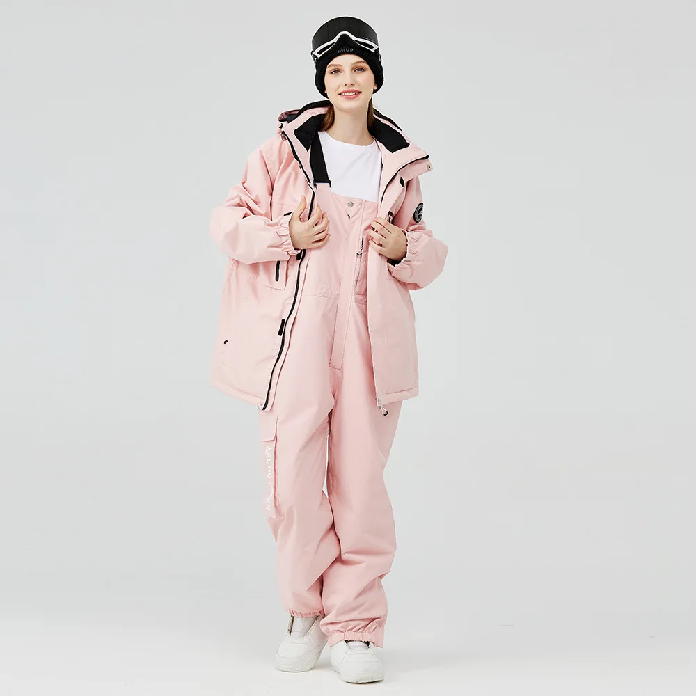 2023 Ski Suit Sets Women Men Winter Outdoor Ski Wear Waterproof Windproof Thermal Snowboarding Warm Ski Jacket Ski Bib Overalls
2023 Ski Suit Sets Women Men Winter Outdoor Ski Wear Waterproof Windproof Thermal Snowboarding Warm Ski Jacket Ski Bib Overalls