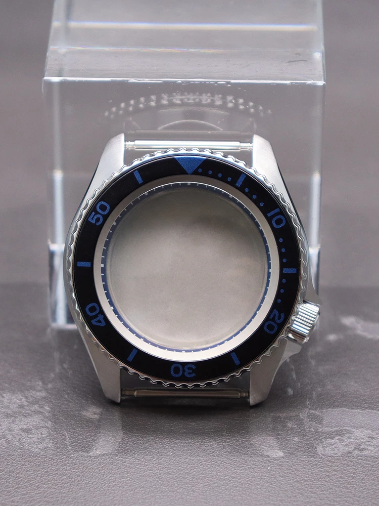 

42.5mm Men's Watch Cases Chapter Ring Tuna Case Mod Skx007 Skx009 Skx013 Skx6105 Mod For NH34 Nh35 NH36 38 Movement 28.5mm Dial