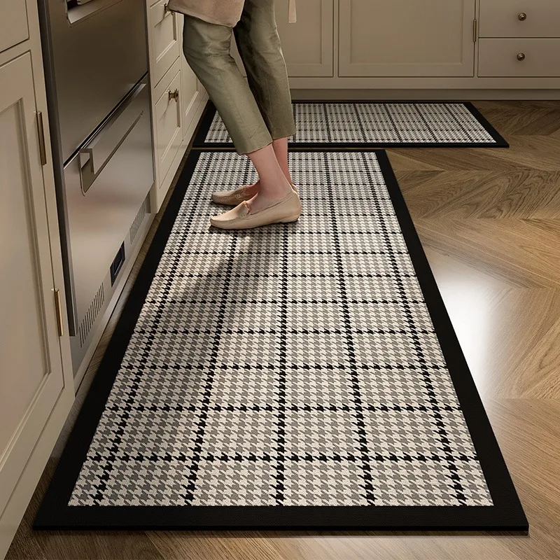 

Kitchen Pvc Mat Absorbent Carpet Non-slip Diatom Mud Water-absorbent Anti-slip Floor Mats Home Bathroom Rug Alfombra De Cocina