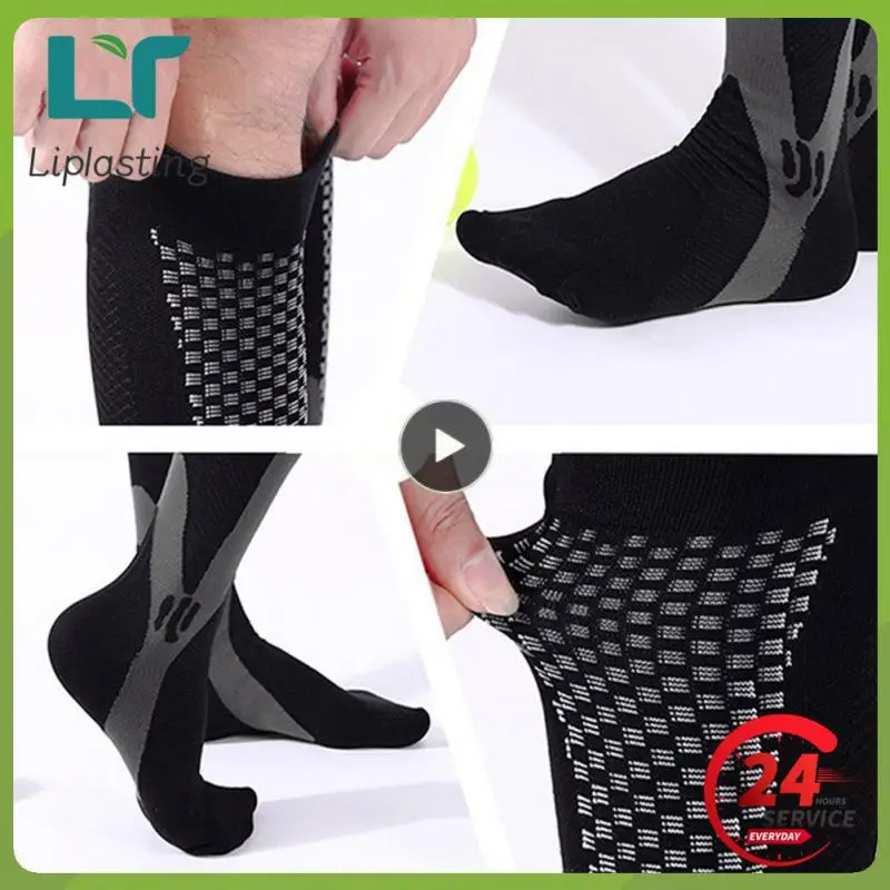 1PCS Running Men Women Compression Socks For Football Anti Fatigue Pain Relief 20-30 Mmhg Black Compression Socks Fit For Sport
1PCS Running Men Women Compression Socks For Football Anti Fatigue Pain Relief 20-30 Mmhg Black Compression Socks Fit For Sport