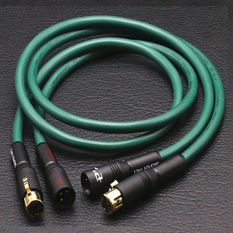 

Furukawa original furutech FA-220 PCOCC XLR balanced audio line CD power amplifier audio interconnect cables 1 Pair