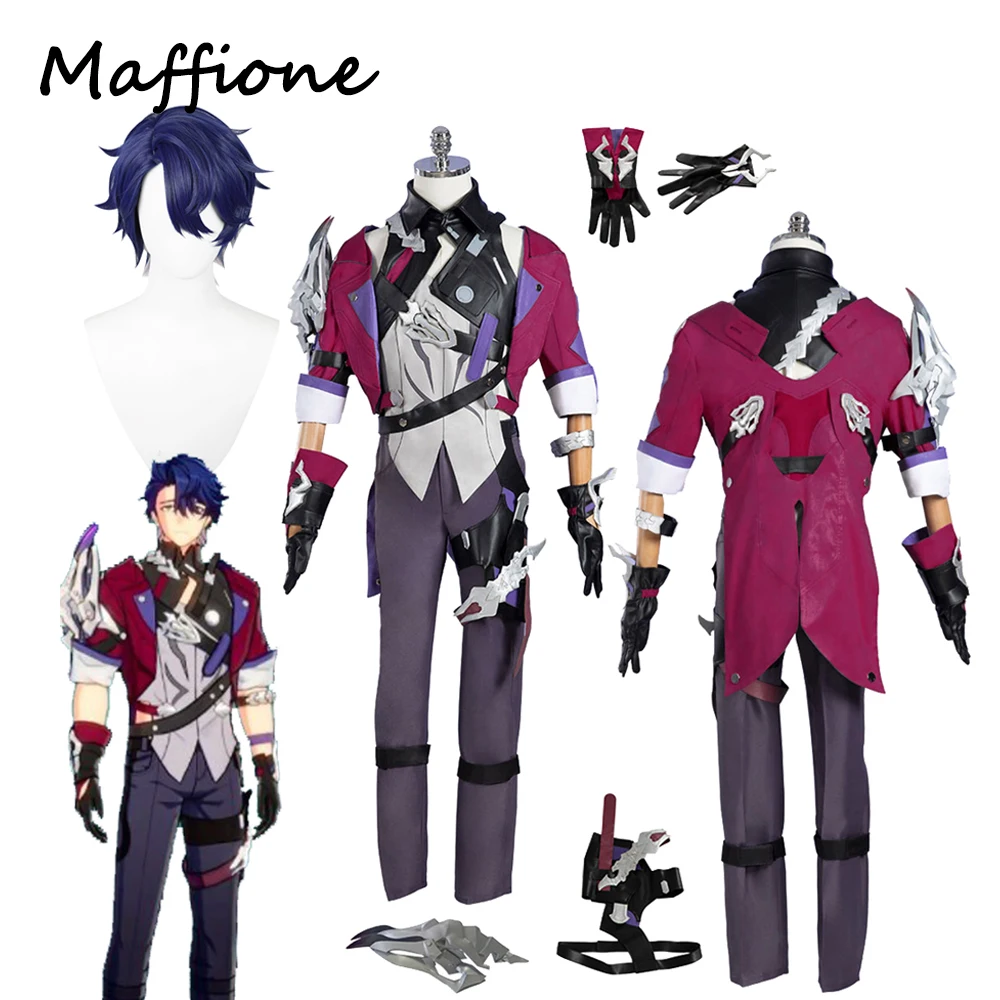 Game Honkai Star Rail Sampo Koski Cosplay Men Costume Outfits Wigs Vest Pants Coat Set Clothing Adult Halloween RolePlay Suit
Game Honkai Star Rail Sampo Koski Cosplay Men Costume Outfits Wigs Vest Pants Coat Set Clothing Adult Halloween RolePlay Suit