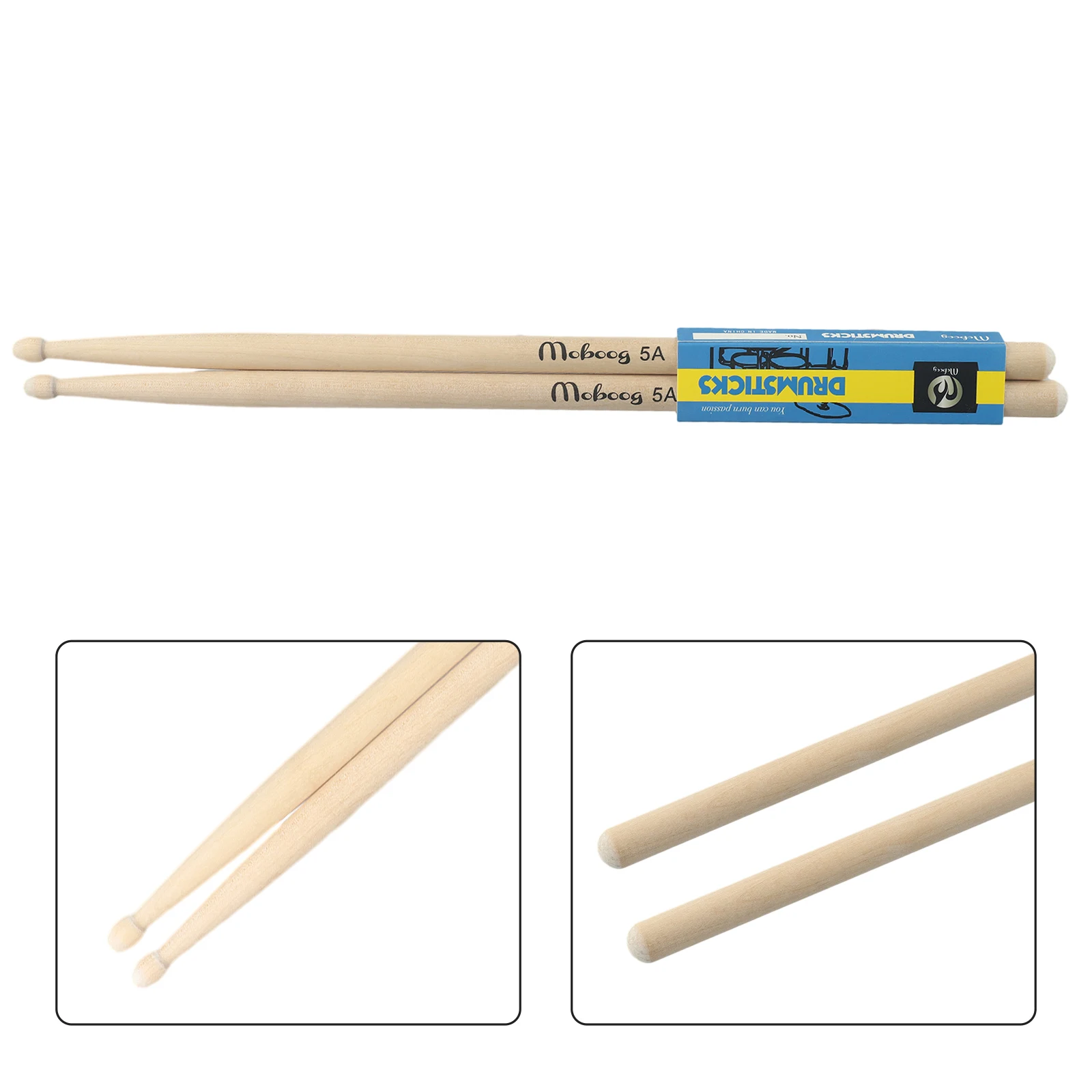 1 Pairs Drum Sticks Lightweight Design For Fast Playing Great Flex Rebound Smooth Surface Maple Music Instruments Accessories
1 Pairs Drum Sticks Lightweight Design For Fast Playing Great Flex Rebound Smooth Surface Maple Music Instruments Accessories