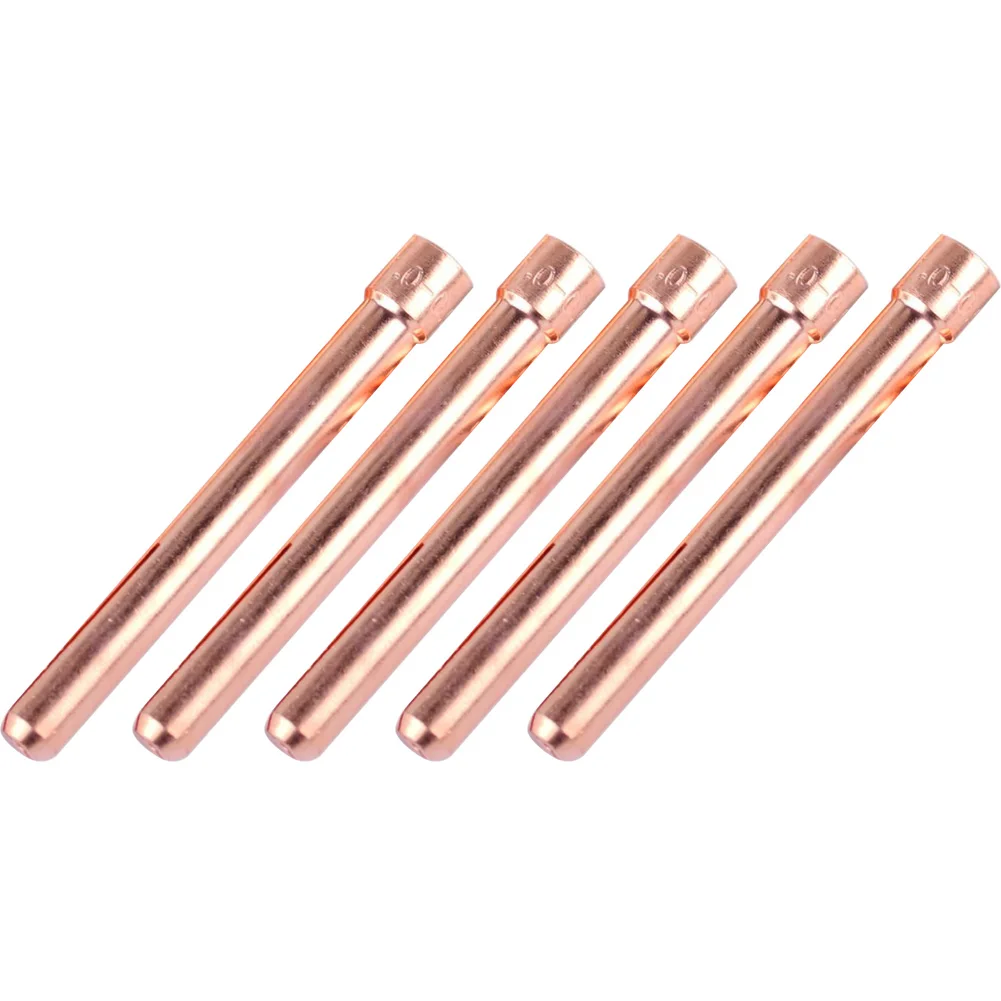 Collet Electrode Chuck Welding Equipment Tungsten Electrode 5 PCS Accessories Consumable Copper Tig Torch Durable
Collet Electrode Chuck Welding Equipment Tungsten Electrode 5 PCS Accessories Consumable Copper Tig Torch Durable