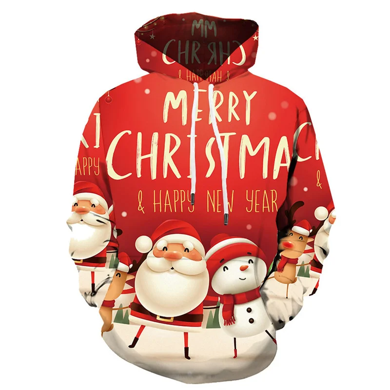 Fashion 3D Santa Claus Xmas Printing Hoodies Snowman Christmas Gift Graphic Hooded Sweatshirts Unisex Winter Pullovers Hoodie
Fashion 3D Santa Claus Xmas Printing Hoodies Snowman Christmas Gift Graphic Hooded Sweatshirts Unisex Winter Pullovers Hoodie