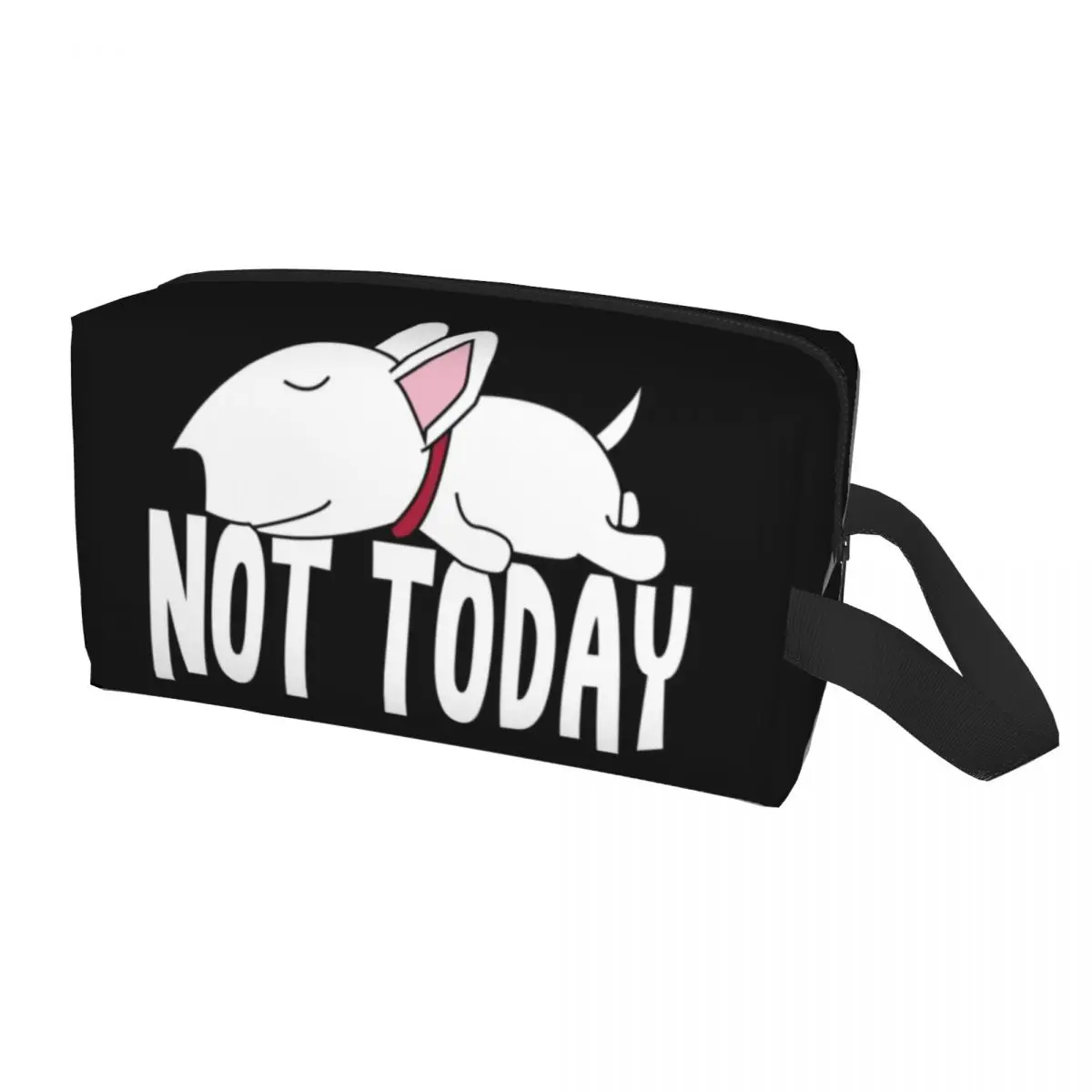 Lazy Not Today Bull Terrier Funny Dog Cosmetic Bag Fashion Large Capacity Puppy Pet Makeup Case Beauty Storage Toiletry Bags
Lazy Not Today Bull Terrier Funny Dog Cosmetic Bag Fashion Large Capacity Puppy Pet Makeup Case Beauty Storage Toiletry Bags