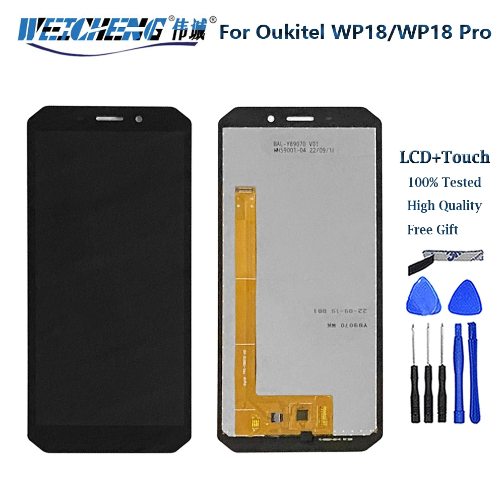 Новый оригинальный 5,93 ''Ремонт экрана для сотового телефона Oukitel WP18 ЖК-дисплей в сборе Сенсорная панель дигитайзер экран Oukitel WP18 ЖК
Новый оригинальный 5,93 ''Ремонт экрана для сотового телефона Oukitel WP18 ЖК-дисплей в сборе Сенсорная панель дигитайзер экран Oukitel WP18 ЖК