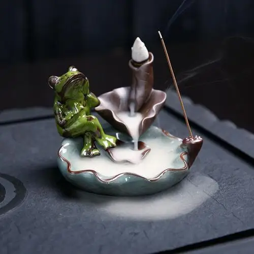 Керамическая подставка для благовоний в виде лягушки, креативный Декор для дома, подставка для благовоний, украшение для комнаты и офиса
Керамическая подставка для благовоний в виде лягушки, креативный Декор для дома, подставка для благовоний, украшение для комнаты и офиса