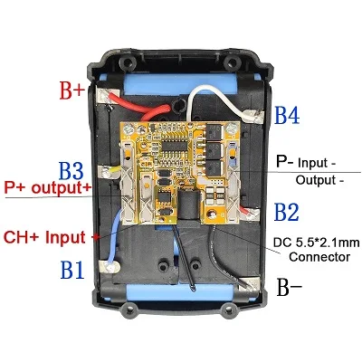 5S 18.5V Li-ion Lithium Battery Protection Board Circuit Charging Board For Electric Drill Lithium Battery Charger Module
5S 18.5V Li-ion Lithium Battery Protection Board Circuit Charging Board For Electric Drill Lithium Battery Charger Module